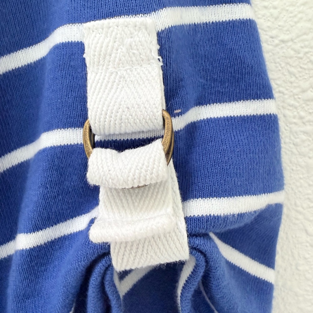 Lauren Ralph Lauren Blue & White Stripe Nautical Cotton Dress | XL - Picture 3 of 6